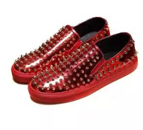 chaussures philipp plein soldes rivets red